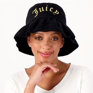 Juicy Couture Black Bucket Hat
